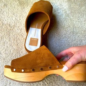 Dolce Vita suede platform sandals